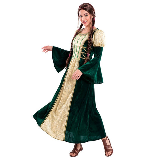 Mittelalter Hofdame Esmeralda Kostüm für Damen