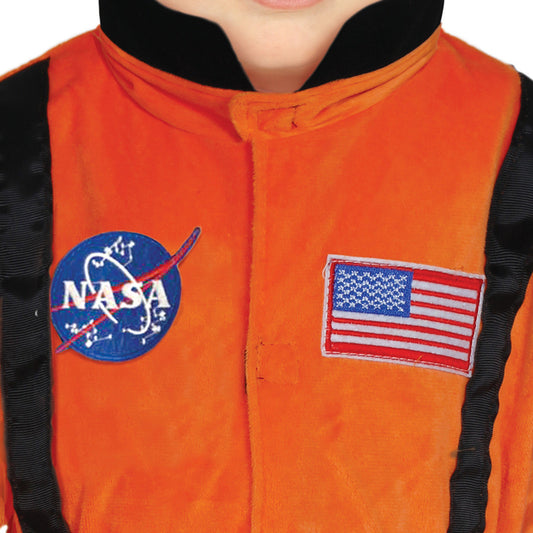 Astronaut Orange Kostüm für Baby