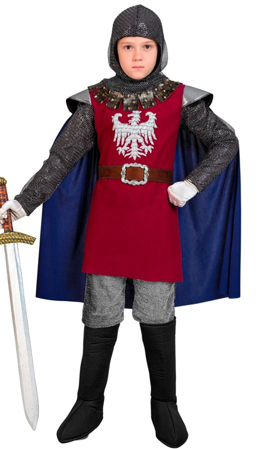 Mittelalterliches Ritter-Felipe-Kostüm für Jungen