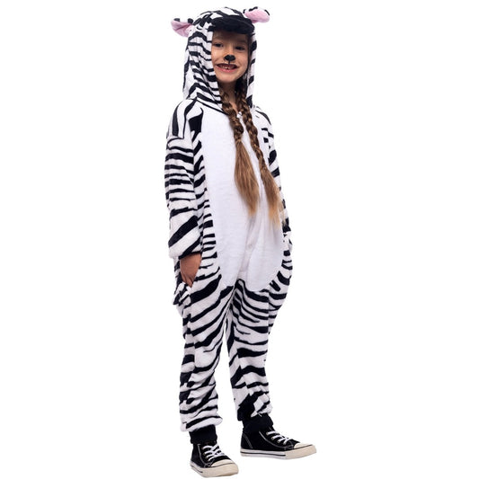 Gestreiftes Zebra-Kostüm für Kinder