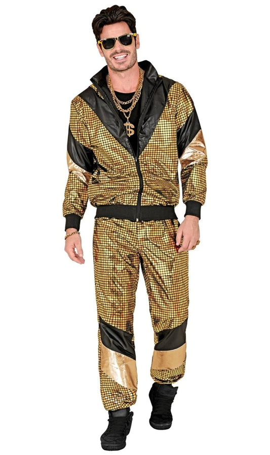 80er Jahre Trainingsanzug-Fashion Kostüm für Erwachsene