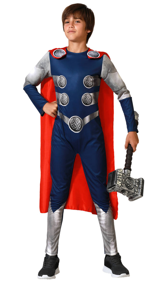 God of Thunder-Helden Kostüm für Kinder