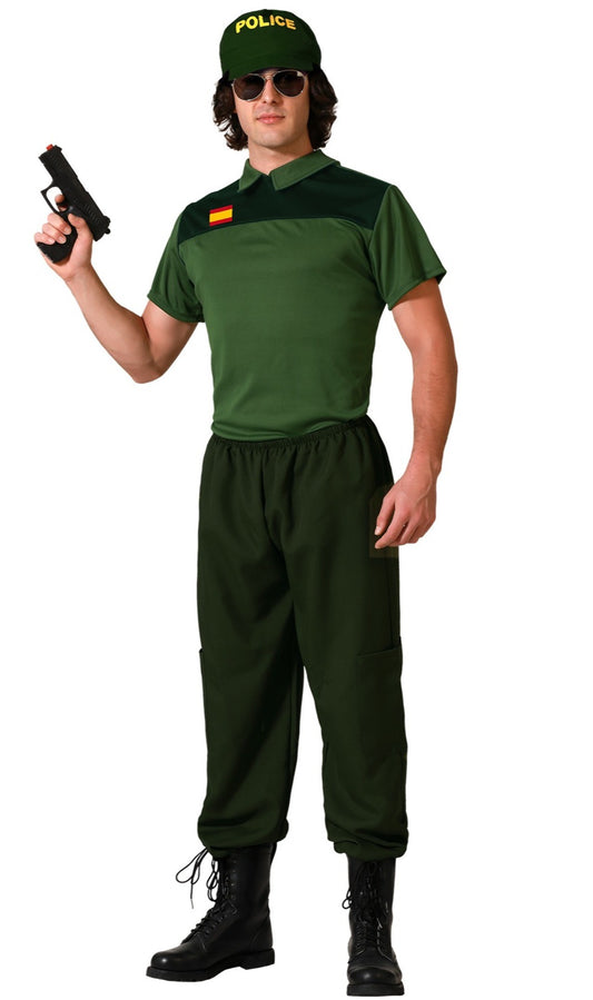 Klassisches Guardia Civil-Kostüm für Herren