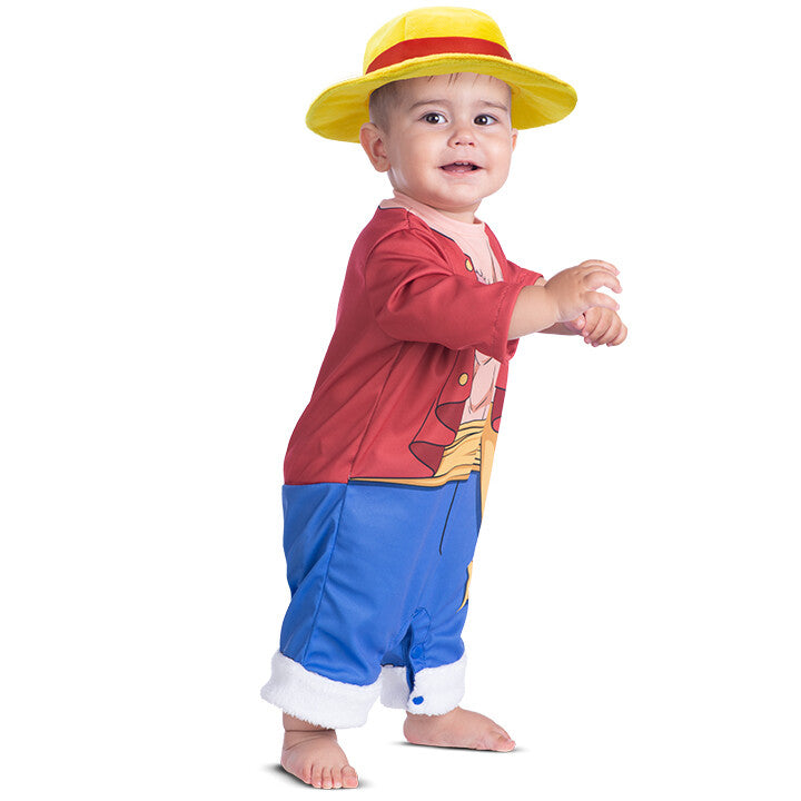 One Piece™ Ruffy-Kostüm für Baby