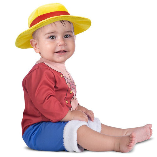 One Piece™ Ruffy-Kostüm für Baby
