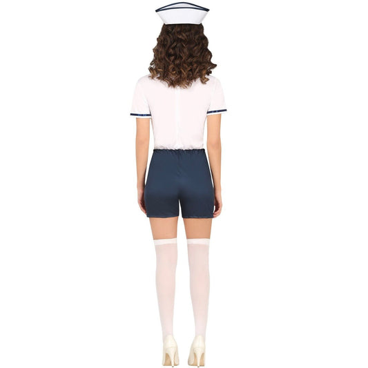 Vintage-Matrosin Kostüm für Damen