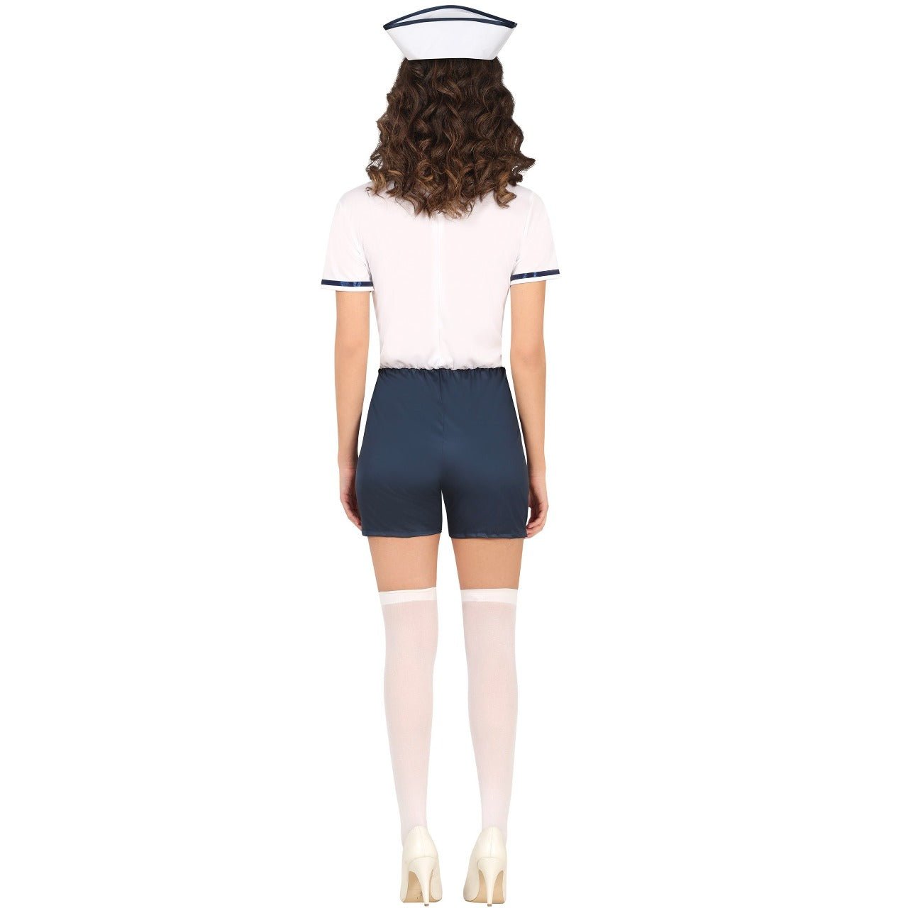 Vintage-Matrosin Kostüm für Damen