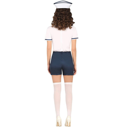 Vintage-Matrosin Kostüm für Damen