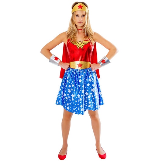 Wonder Woman™ Deluxe Kostüm für Damen