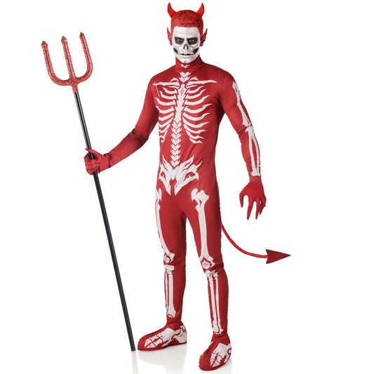 Skelett-Teufel-Kostüm für Erwachsene