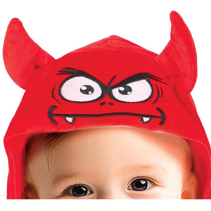 Teufel Poncho Kostüm für Baby