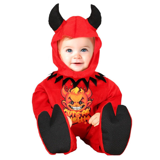 Freches Teufelchen Kostüm für Baby