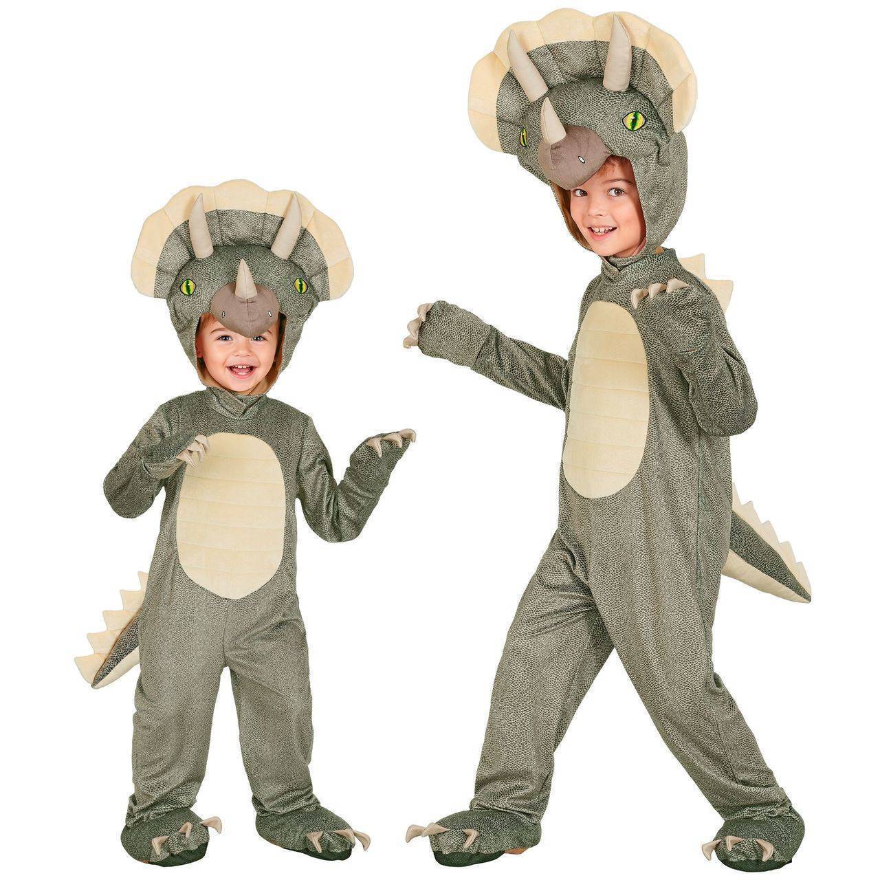 Dino-Triceratops-Kostüm für Kinder