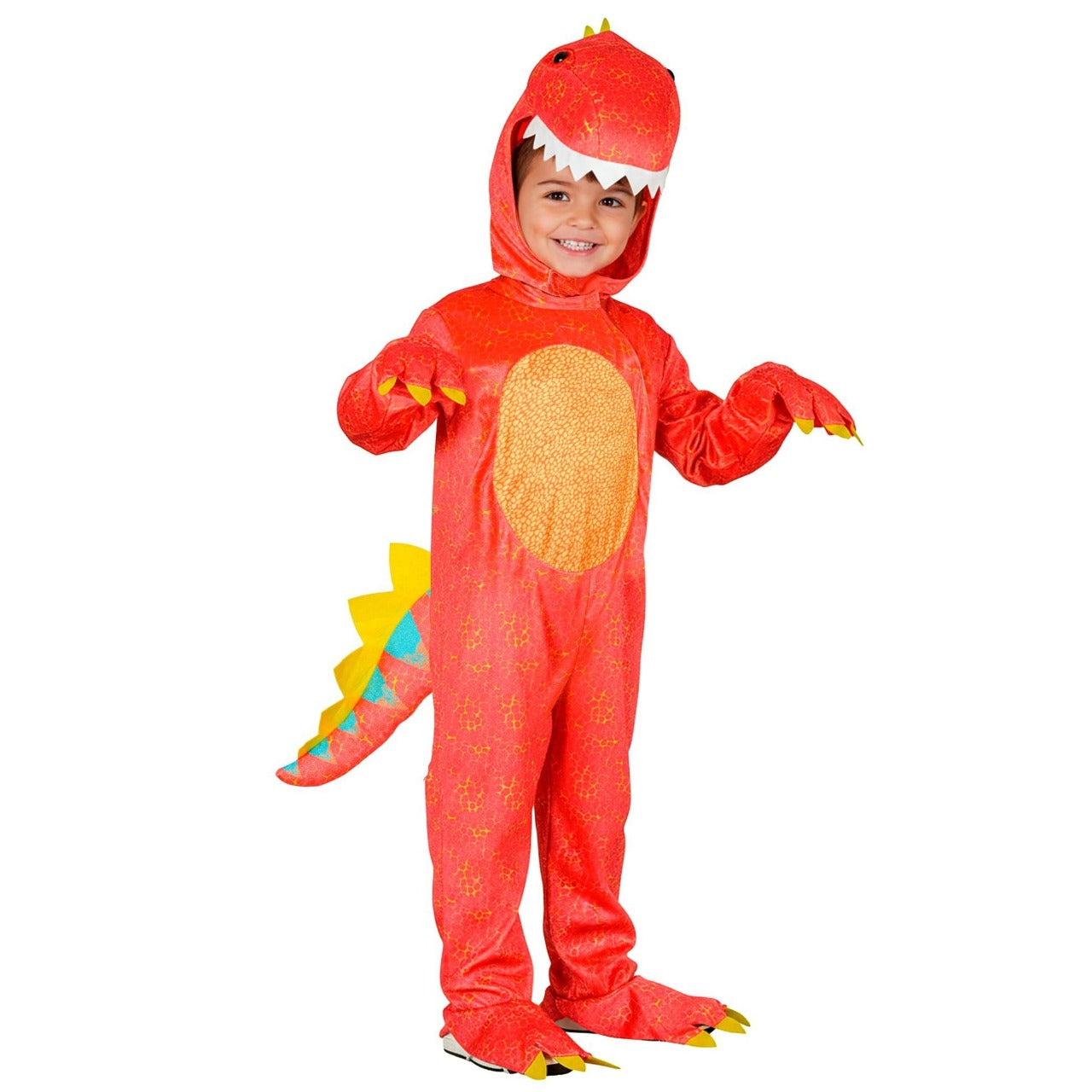 Buntes Dinosaurier-Kostüm für Kinder