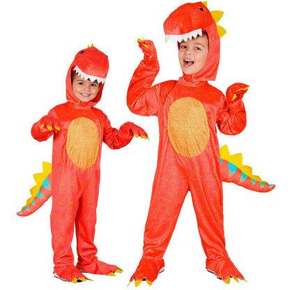 Buntes Dinosaurier-Kostüm für Kinder