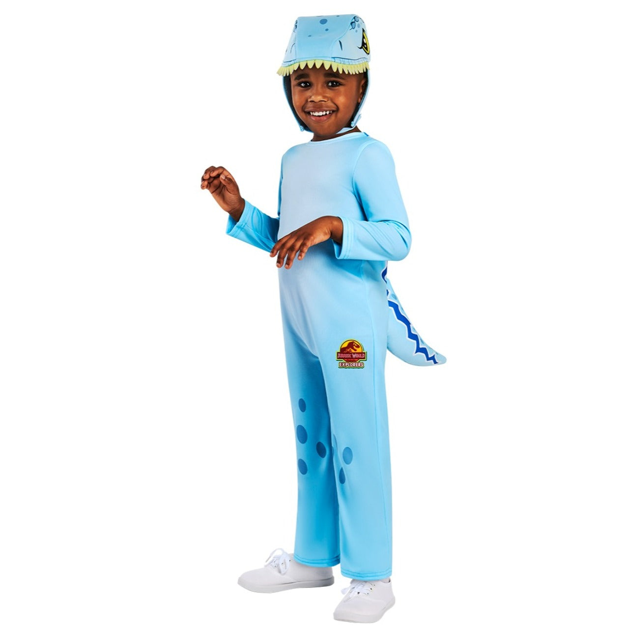 Velociraptor Jurassic™ Dinosaurier-Kostüm für Kinder