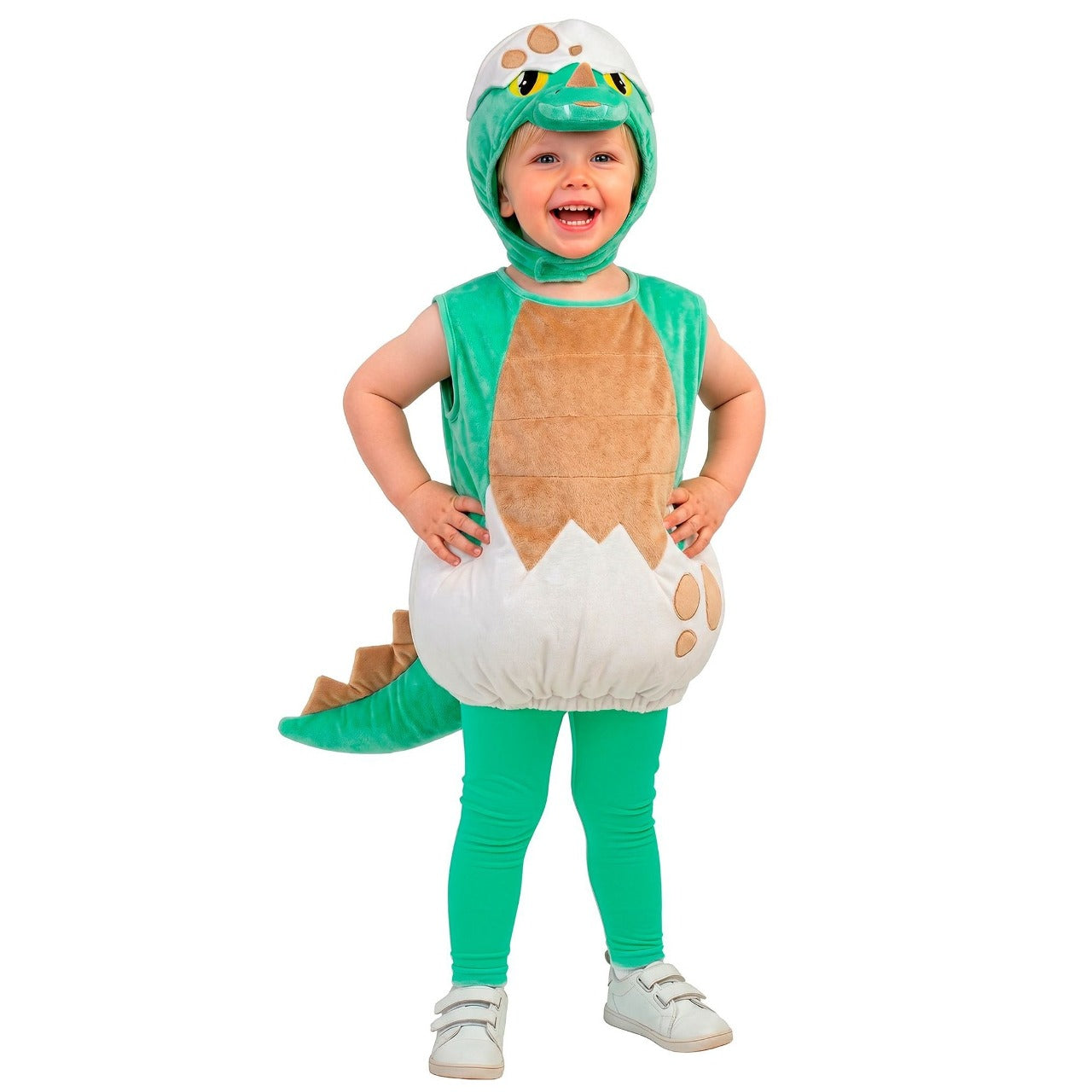 Grünes Dinosaurier-Ei-Kostüm für Babys