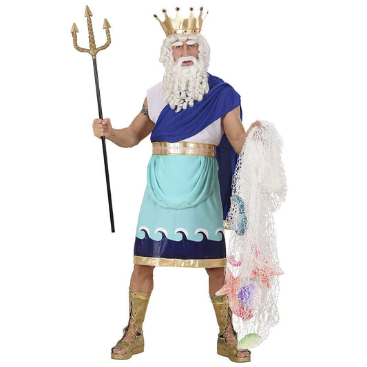 Griechischer Gott Poseidon Deluxe Kostüm für Erwachsene