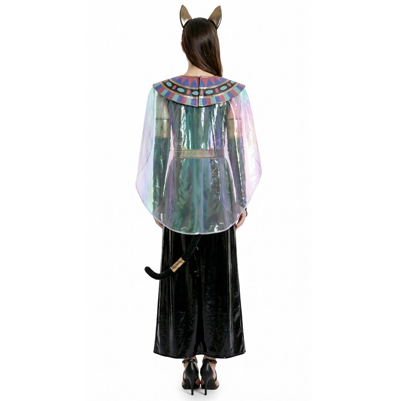 Ägyptisches Bastet-Göttinnenkostüm für Damen