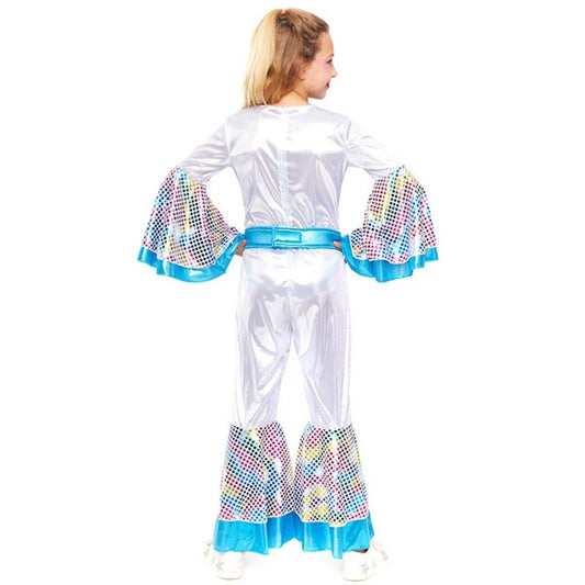Abba Disco- Deluxe Kostüm für Mädchen