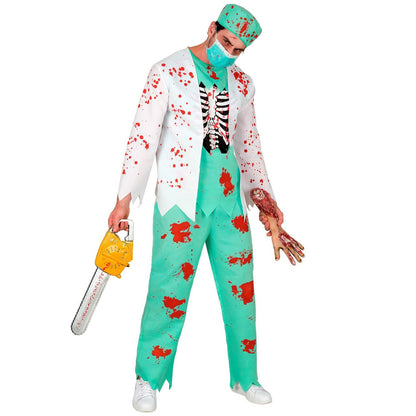 Zombie-Doktor-Kostüm für Herren