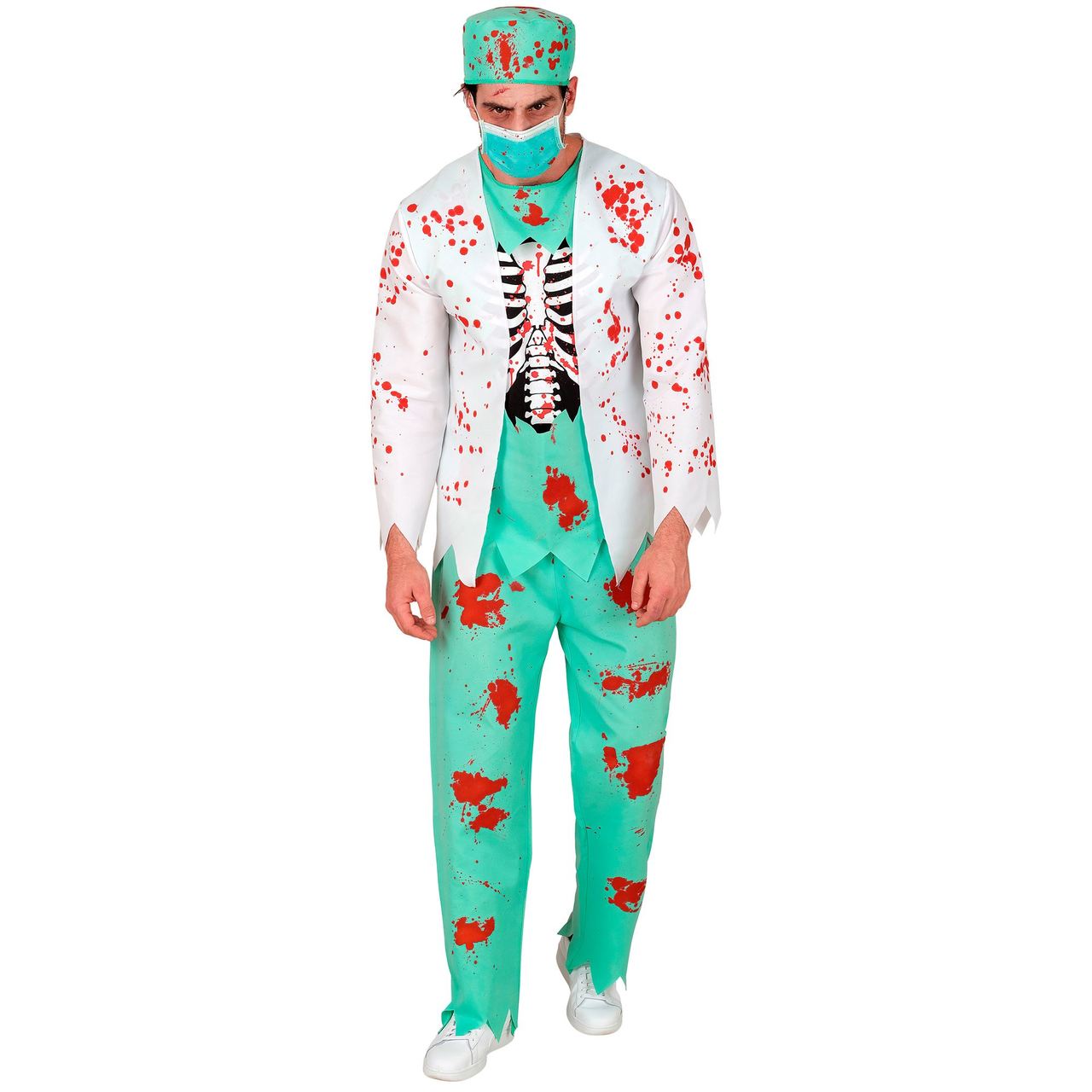 Zombie-Doktor-Kostüm für Herren