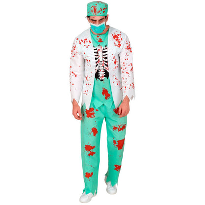 Zombie-Doktor-Kostüm für Herren
