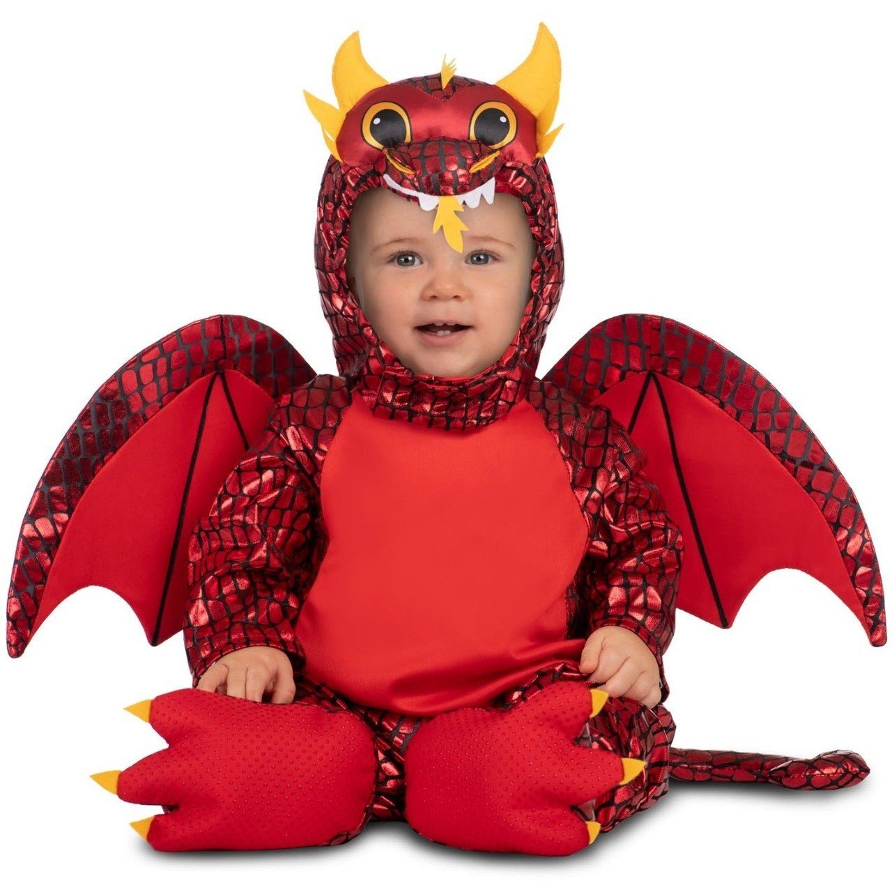 Rotes Drachenkostüm für Baby