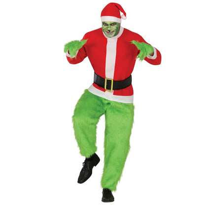 Grinch Elf Deluxe Kostüm für Erwachsene