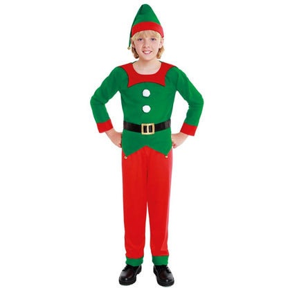 Weihnachtself-Kostüm für Jungen
