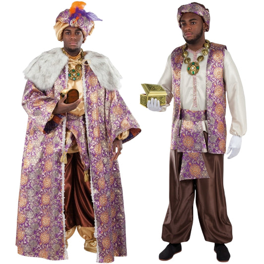 König Balthasar und Königlicher Page – Paar-Kostüm