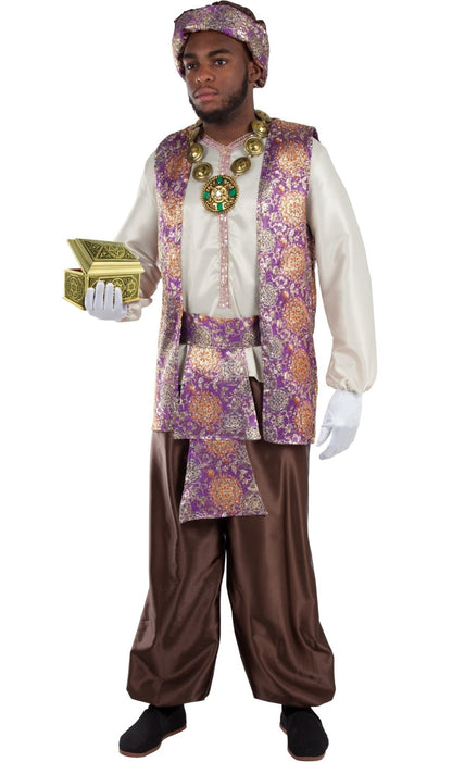 König Balthasar und Königlicher Page – Paar-Kostüm