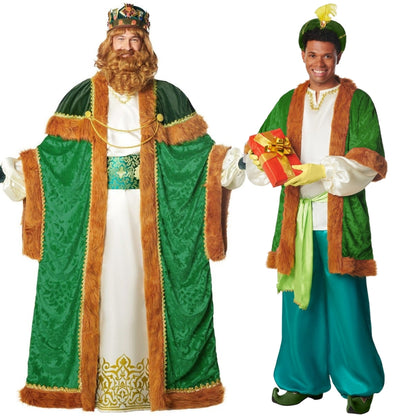 König Caspar und Extra-Page – Paar-Kostüm