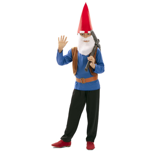 Gnome Zwerg Kostüm für Jungen