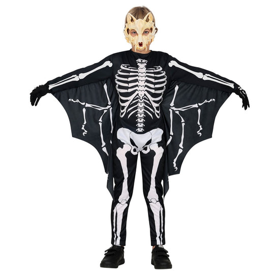 Fledermaus-Skelett Eco Kostüm für Kinder