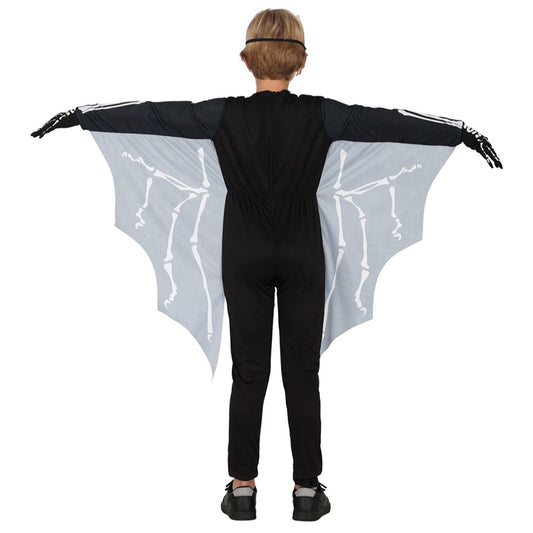 Fledermaus-Skelett Eco Kostüm für Kinder