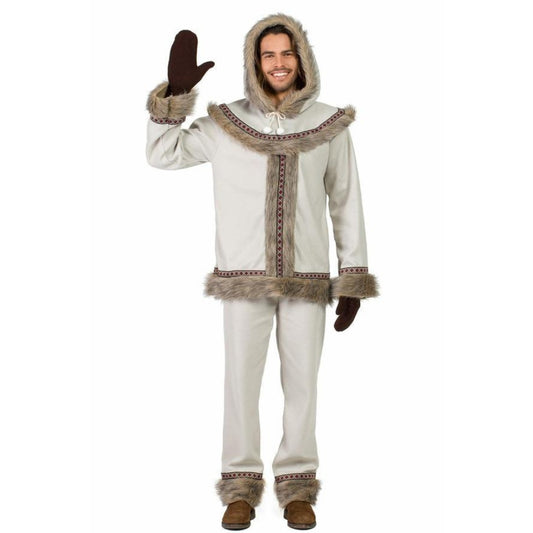 Arktisches-Eskimo-Kostüm für Herren