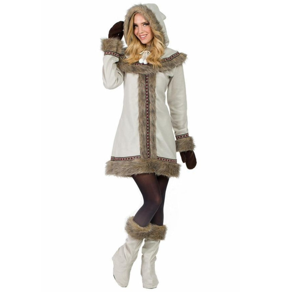 Arktisches-Eskimo-Kostüm für Damen