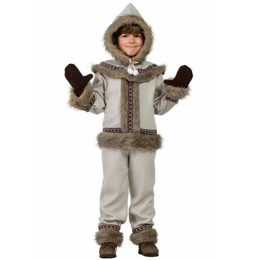 Arktischer-Eskimo-Kostüm für Jungen