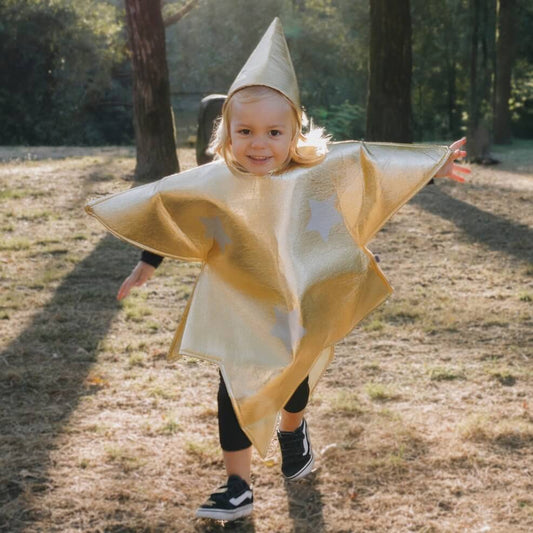 Stern Golden Kostüm für Kinder