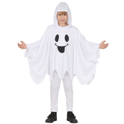 Geister Poncho Kostüm für Kinder