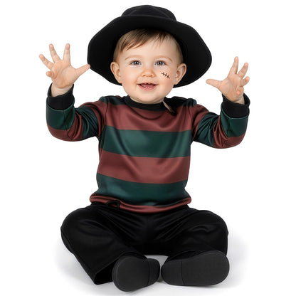 Freddy-Krueger Kostüm für Babys