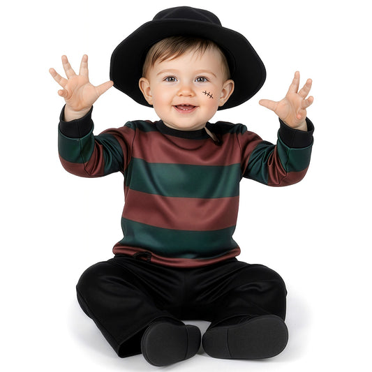 Freddy-Krueger Kostüm für Babys
