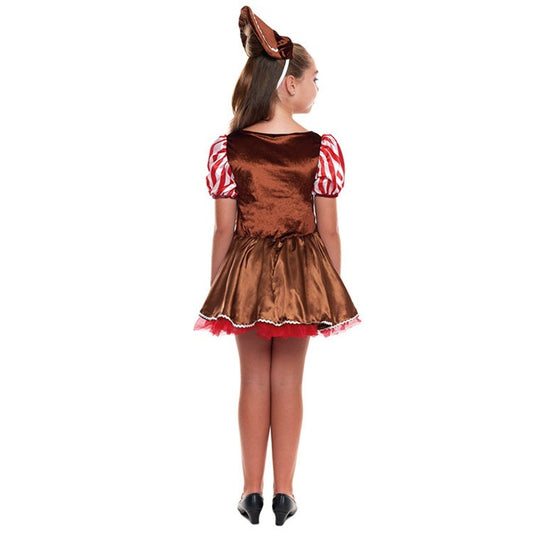 Lebkuchen Kostüm für Mädchen