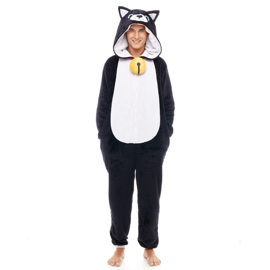 Katze-Kapuze Kostüm für Erwachsene