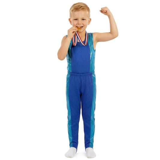 Olympisches Turner-Kostüm für Jungen