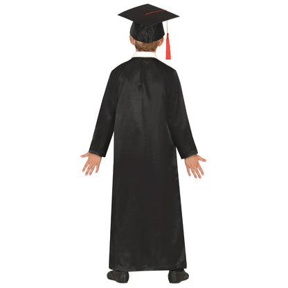 Klassisches rotes Absolventen-Kostüm für Kinder
