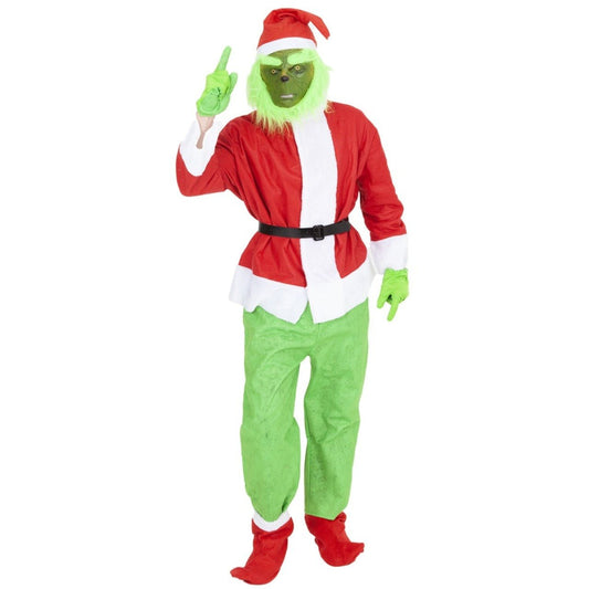 Grinch™ Kostüm mit Maske für Erwachsene