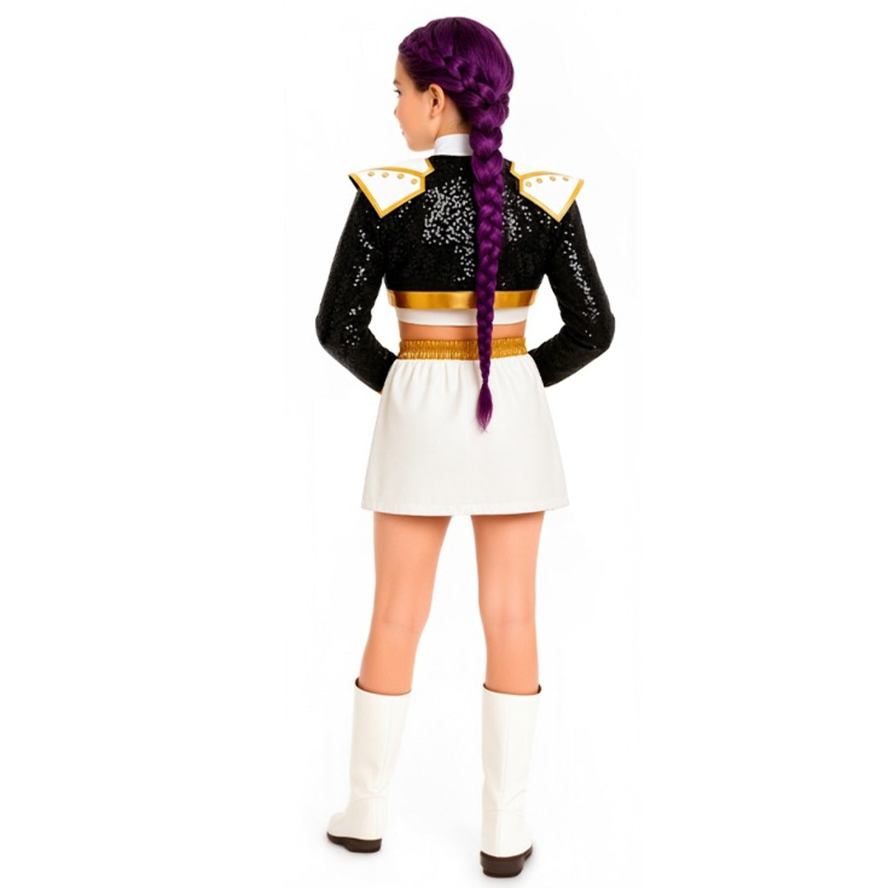 K-Pop Golden Kriegerin-Kostüm für Mädchen