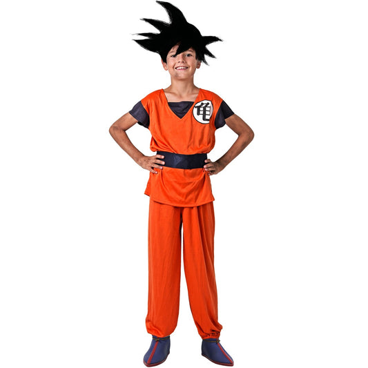 Kriegerisches Goku-Kostüm für Kinder